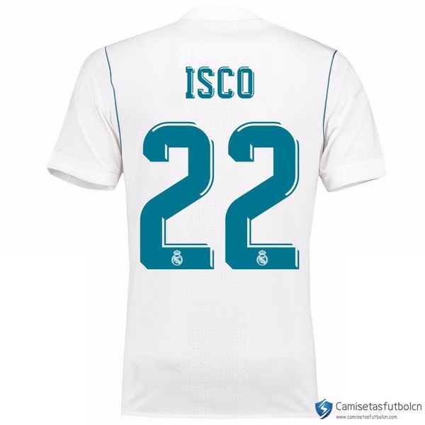 Camiseta Real Madrid Primera equipo Isco 2017-18